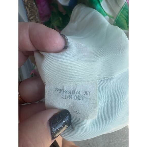 Geary Roark Kamisato Dress Womens Size 6 Floral Sleeveless Vintage Cottagecore - Picture 7 of 8